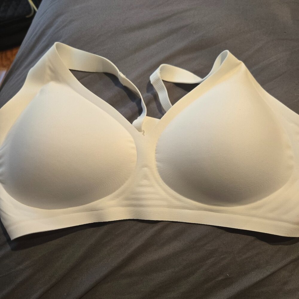 White SheCurve Bra